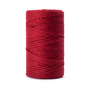 Single Twisted 2mm 50m spool Luxurious Feel Macrame Cotton Cord