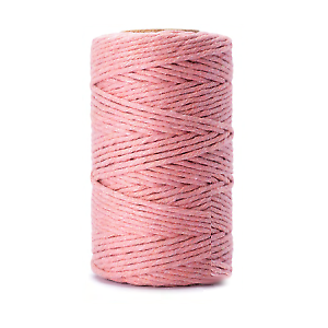 Single Twisted 2mm 50m spool Luxurious Feel Macrame Cotton Cord