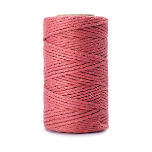 Single Twisted 2mm 50m spool Luxurious Feel Macrame Cotton Cord