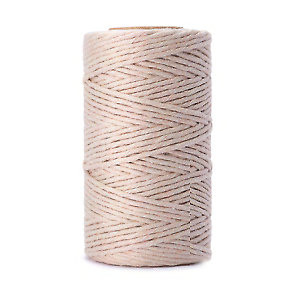 Single Twisted 2mm 50m spool Luxurious Feel Macrame Cotton Cord