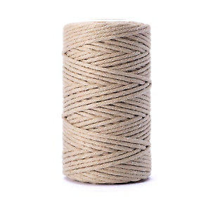Single Twisted 2mm 50m spool Luxurious Feel Macrame Cotton Cord
