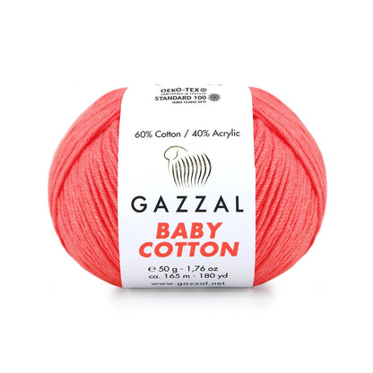 Gazzal Baby Cotton Yarn Soft Amigurumi