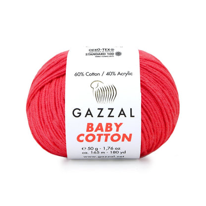 Gazzal Baby Cotton Yarn Soft Amigurumi