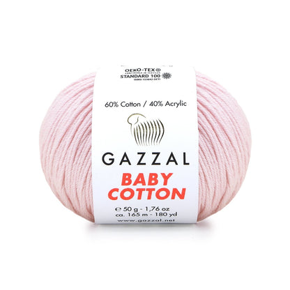 Gazzal Baby Cotton Yarn Soft Amigurumi