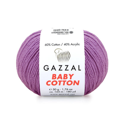Gazzal Baby Cotton Yarn Soft Amigurumi