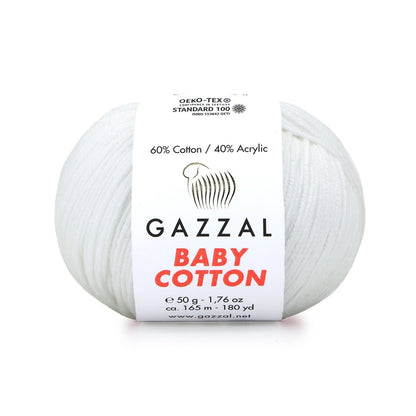 Gazzal Baby Cotton Yarn Soft Amigurumi