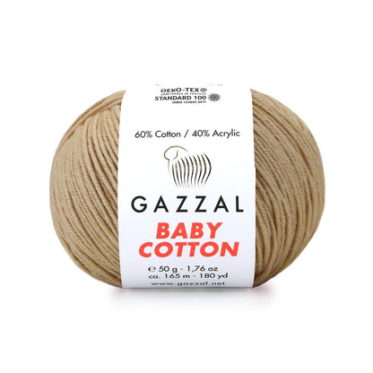 Gazzal Baby Cotton Yarn Soft Amigurumi