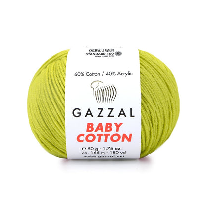 Gazzal Baby Cotton Yarn Soft Amigurumi