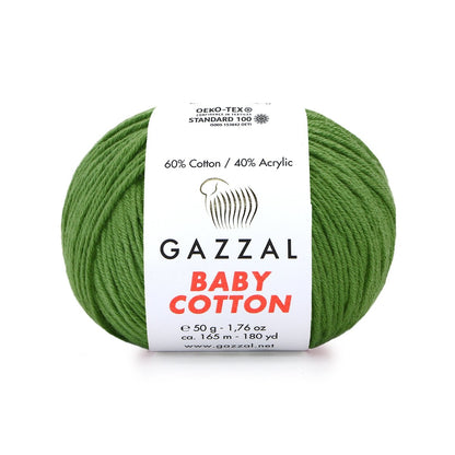 Gazzal Baby Cotton Yarn Soft Amigurumi
