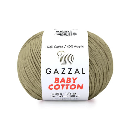 Gazzal Baby Cotton Yarn Soft Amigurumi