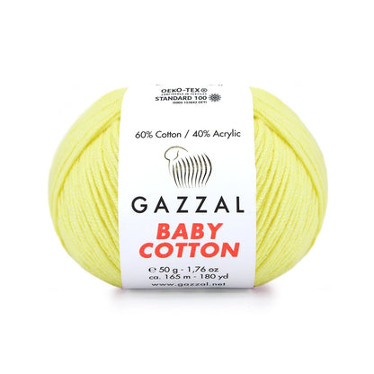 Gazzal Baby Cotton Yarn Soft Amigurumi