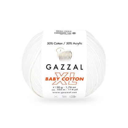 Gazzal Baby Cotton XL Yarn Soft Amigurumi