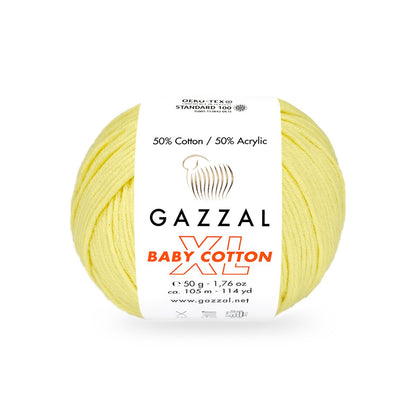 Gazzal Baby Cotton XL Yarn Soft Amigurumi