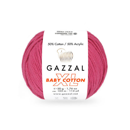Gazzal Baby Cotton XL Yarn Soft Amigurumi