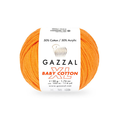 Gazzal Baby Cotton XL Yarn Soft Amigurumi