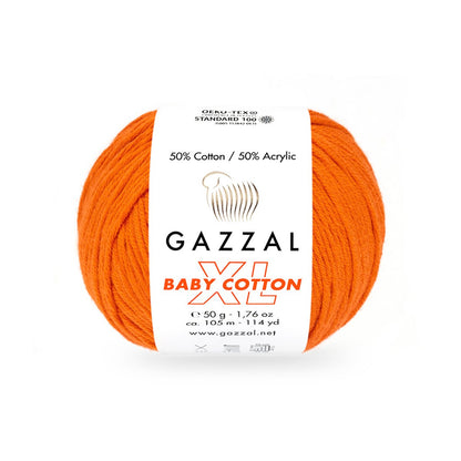 Gazzal Baby Cotton XL Yarn Soft Amigurumi