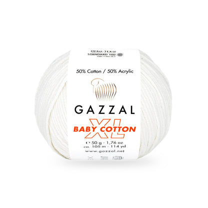 Gazzal Baby Cotton XL Yarn Soft Amigurumi