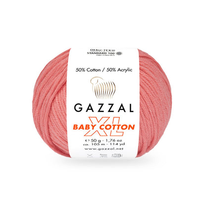 Gazzal Baby Cotton XL Yarn Soft Amigurumi