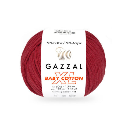 Gazzal Baby Cotton XL Yarn Soft Amigurumi