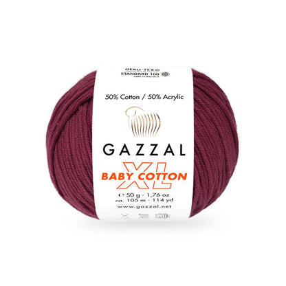 Gazzal Baby Cotton XL Yarn Soft Amigurumi