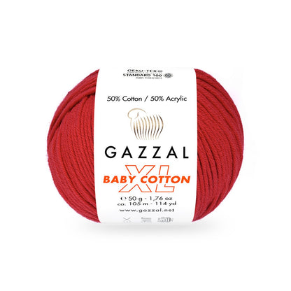 Gazzal Baby Cotton XL Yarn Soft Amigurumi