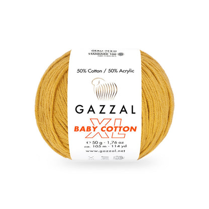 Gazzal Baby Cotton XL Yarn Soft Amigurumi