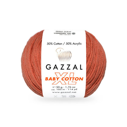 Gazzal Baby Cotton XL Yarn Soft Amigurumi