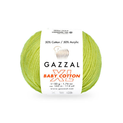 Gazzal Baby Cotton XL Yarn Soft Amigurumi