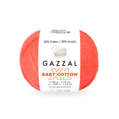 Gazzal Baby Cotton XL Yarn Soft Amigurumi