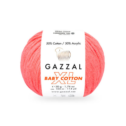Gazzal Baby Cotton XL Yarn Soft Amigurumi