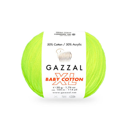 Gazzal Baby Cotton XL Yarn Soft Amigurumi