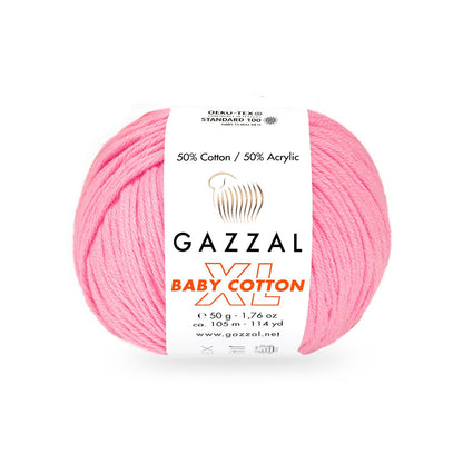 Gazzal Baby Cotton XL Yarn Soft Amigurumi