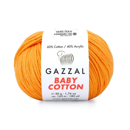 Gazzal Baby Cotton Yarn Soft Amigurumi