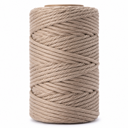 Macramé Cord 3mm Single Twist 100m Spool