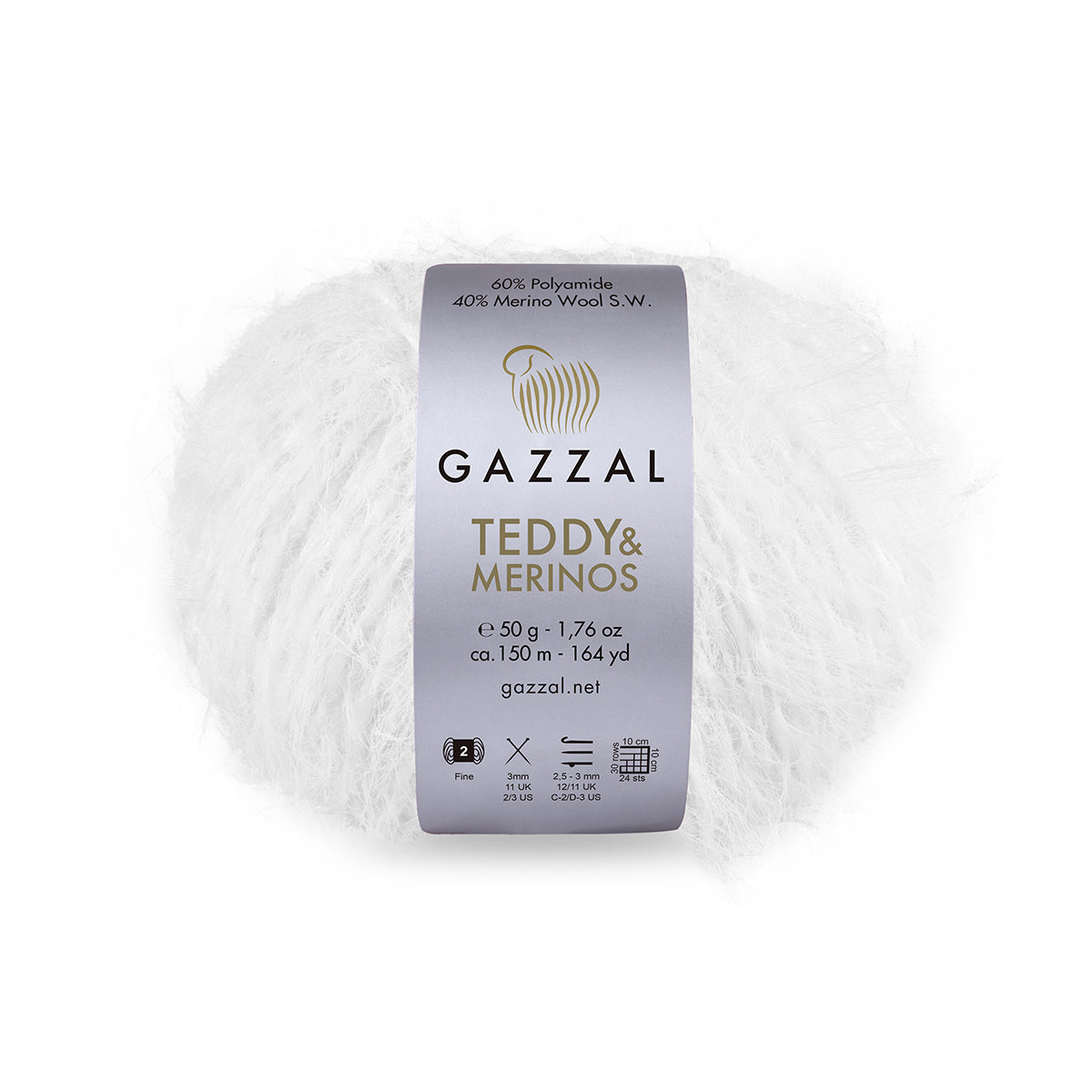 Gazzal Teddy 50g / 150m