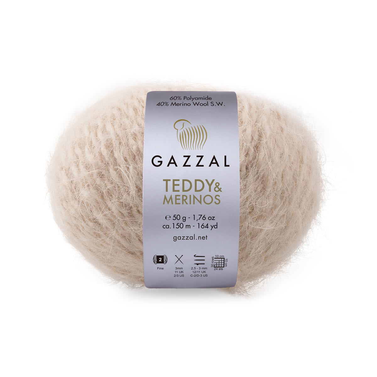 Gazzal Teddy 50g / 150m