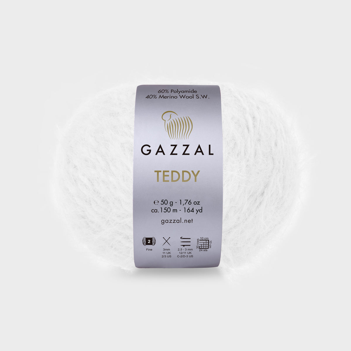 Gazzal Teddy 50g / 150m