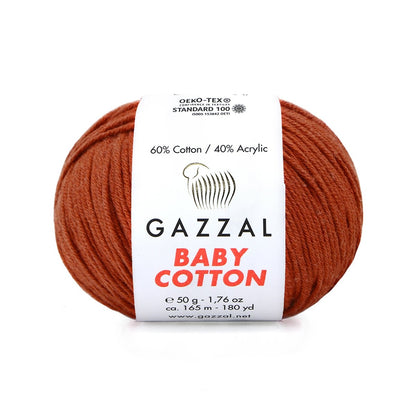 Gazzal Baby Cotton Yarn Soft Amigurumi