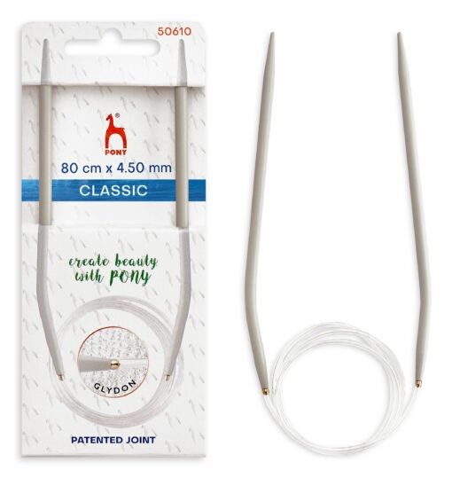 Pony Classic 80cm Circular Knitting Needles