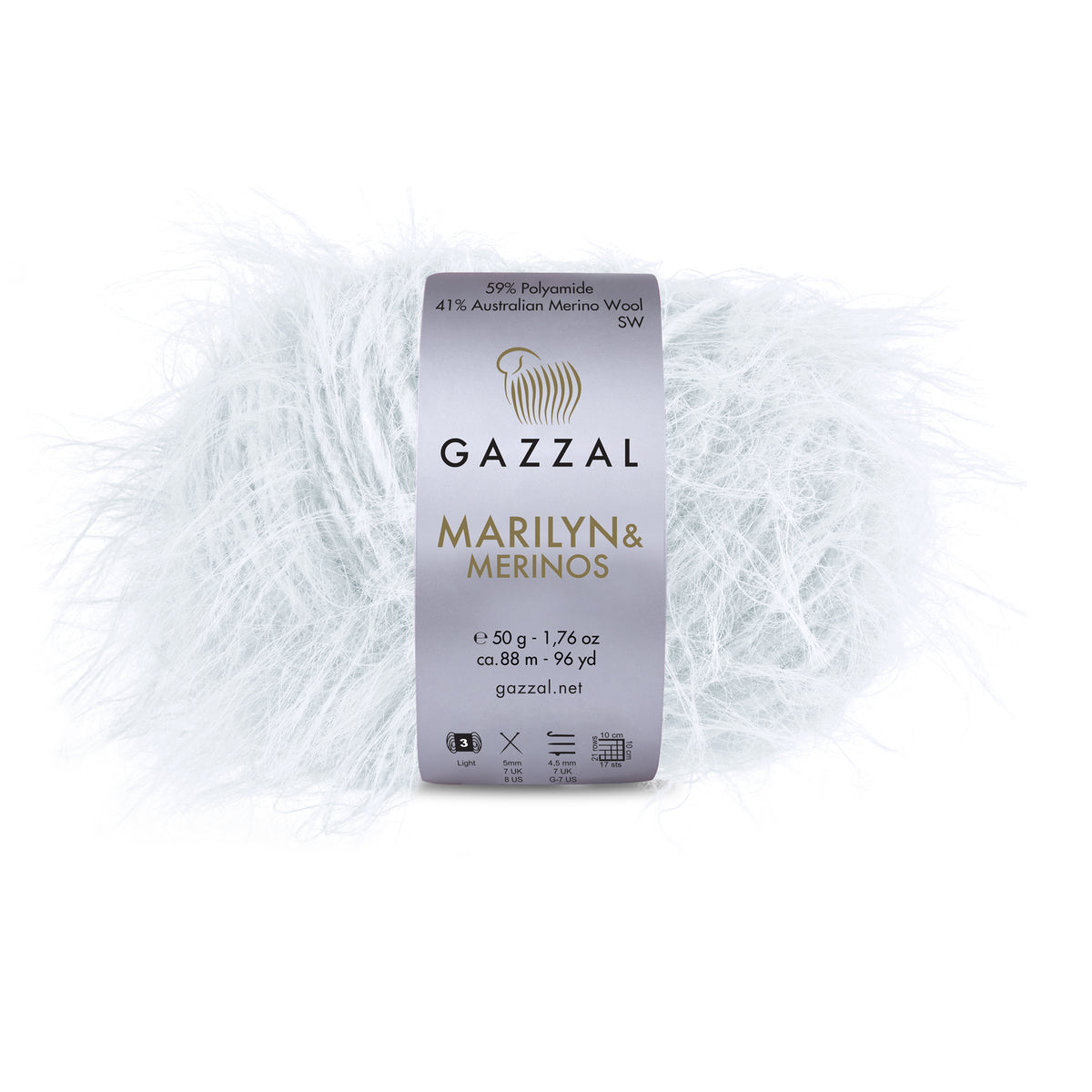 Gazzal Marilyn and Merinos 50g / 88m