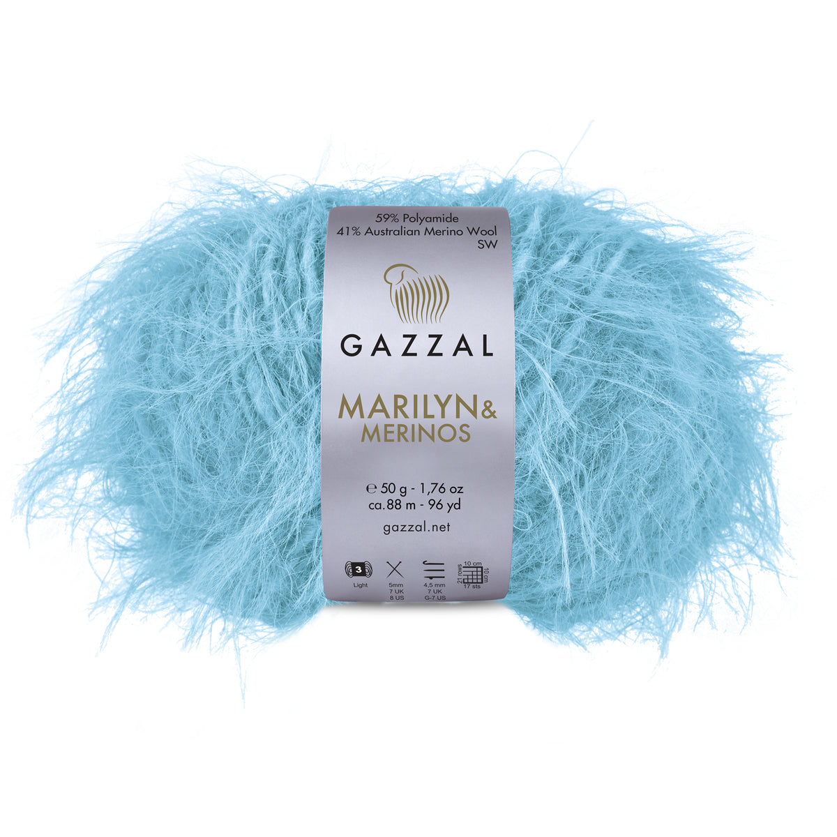 Gazzal Marilyn and Merinos 50g / 88m