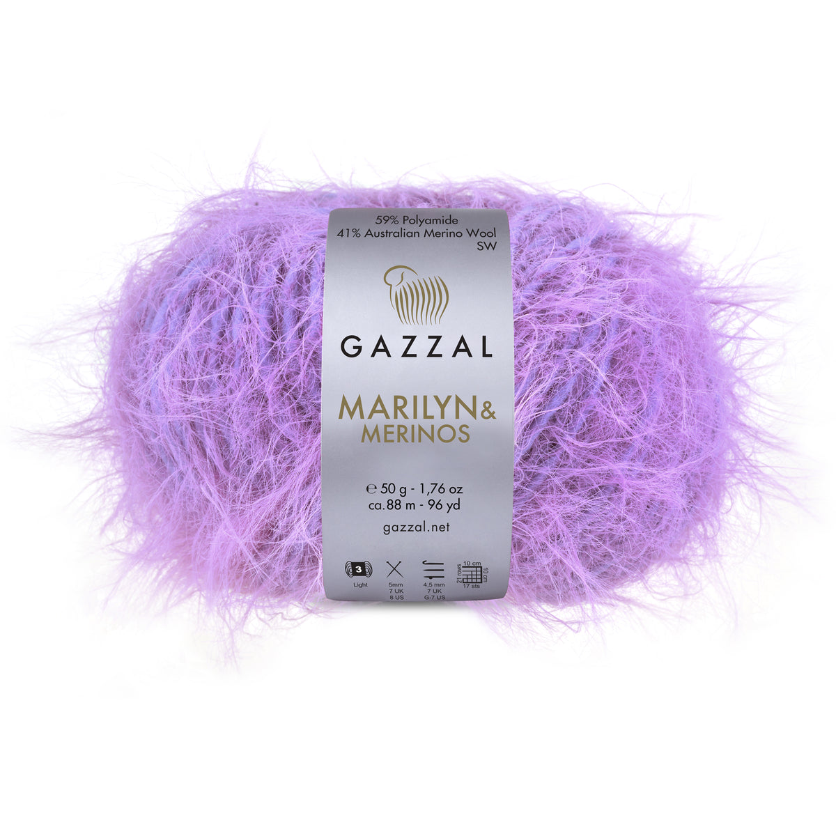 Gazzal Marilyn and Merinos 50g / 88m