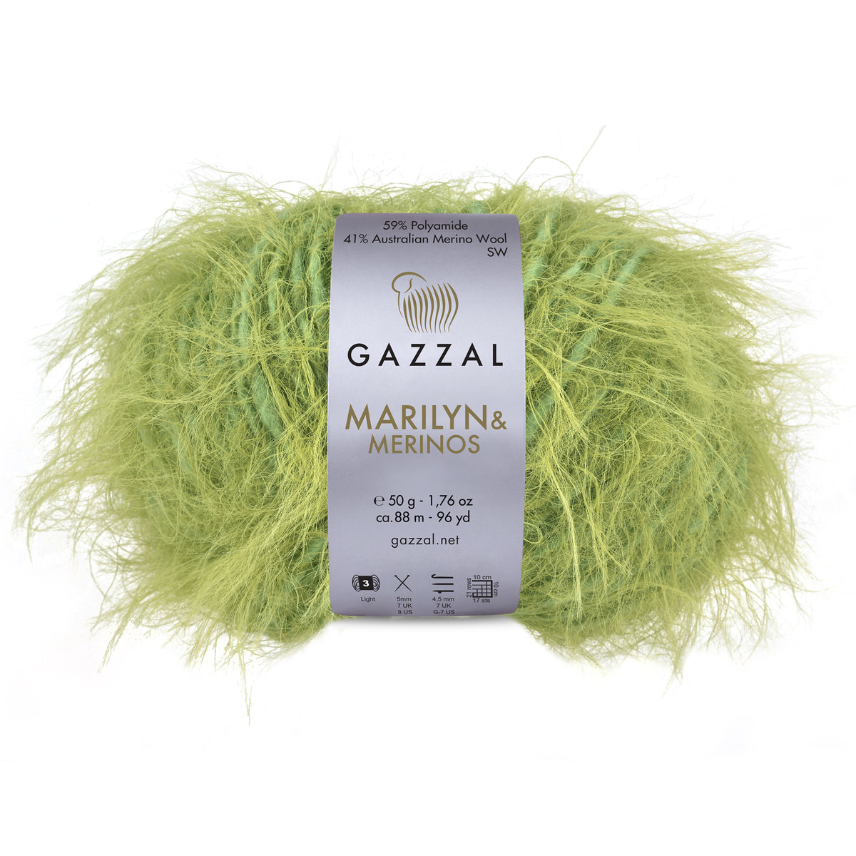 Gazzal Marilyn and Merinos 50g / 88m
