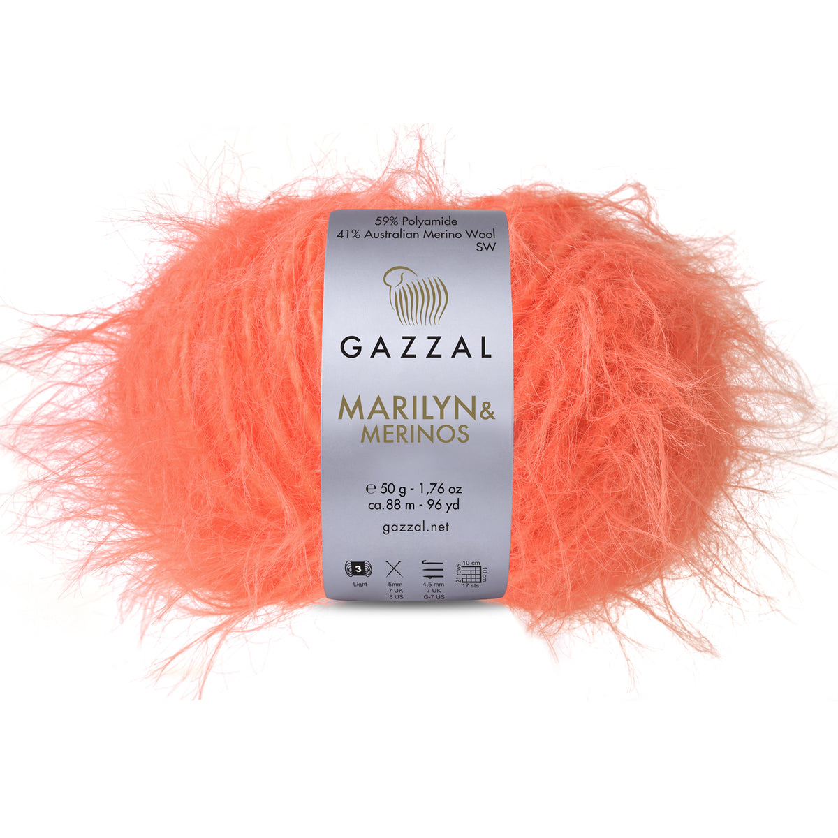 Gazzal Marilyn and Merinos 50g / 88m