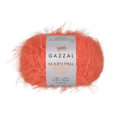 Gazzal Marilyn and Merinos Lurex  50g / 90m