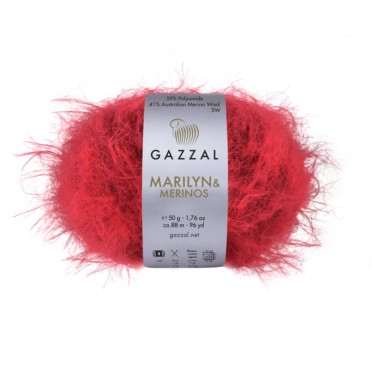 Gazzal Marilyn and Merinos 50g / 88m