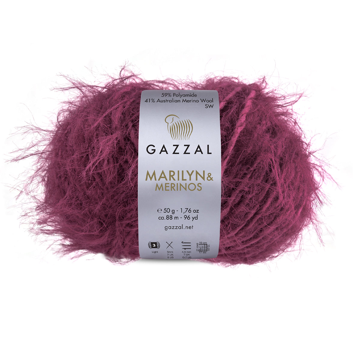Gazzal Marilyn and Merinos 50g / 88m