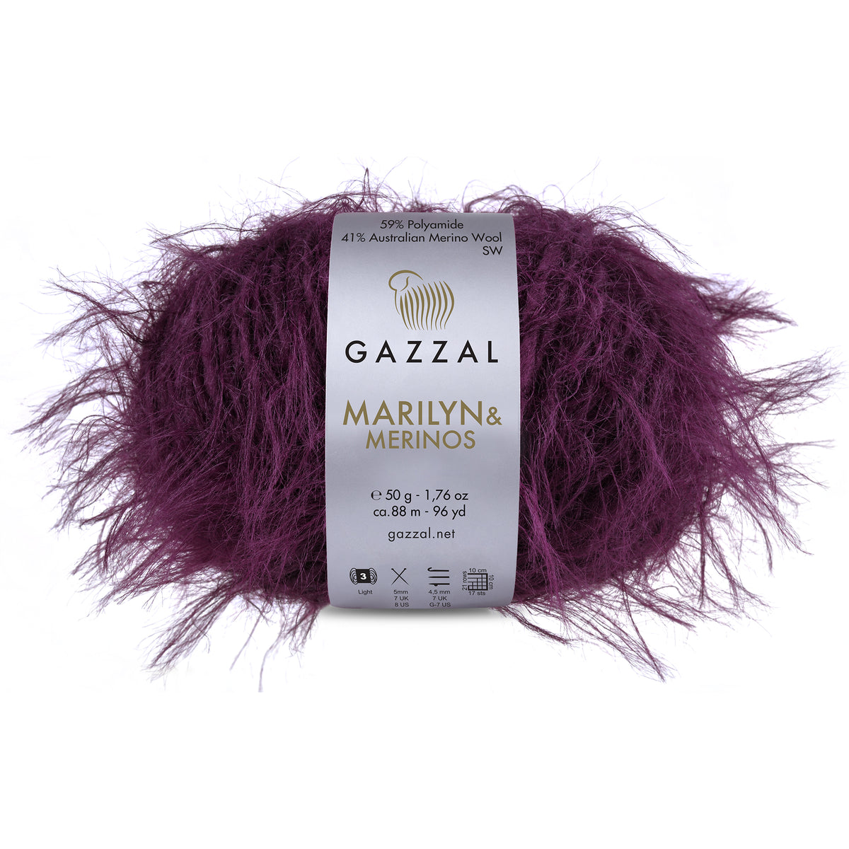 Gazzal Marilyn and Merinos 50g / 88m