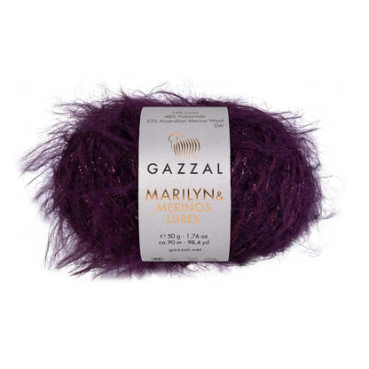 Gazzal Marilyn and Merinos Lurex  50g / 90m