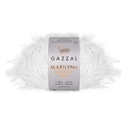 Gazzal Marilyn and Merinos Lurex  50g / 90m